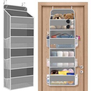 Over The Door Organizer Hanging Storage Large Capacity Room Pantry Closet